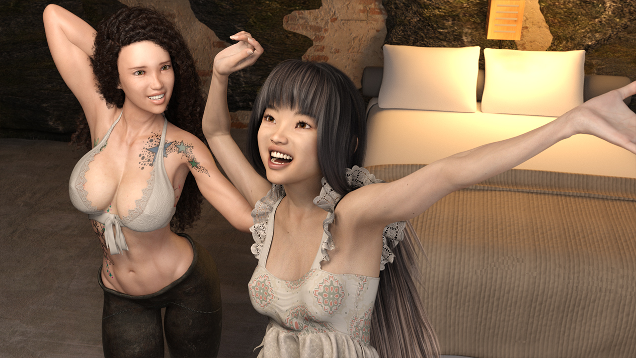 欧美SLG/AI汉化/3D丨苏菲：来自区域的女孩/Sophie: The Girl from the Zone   v1_3.5 AI汉化版【20250805】 游戏截图 1